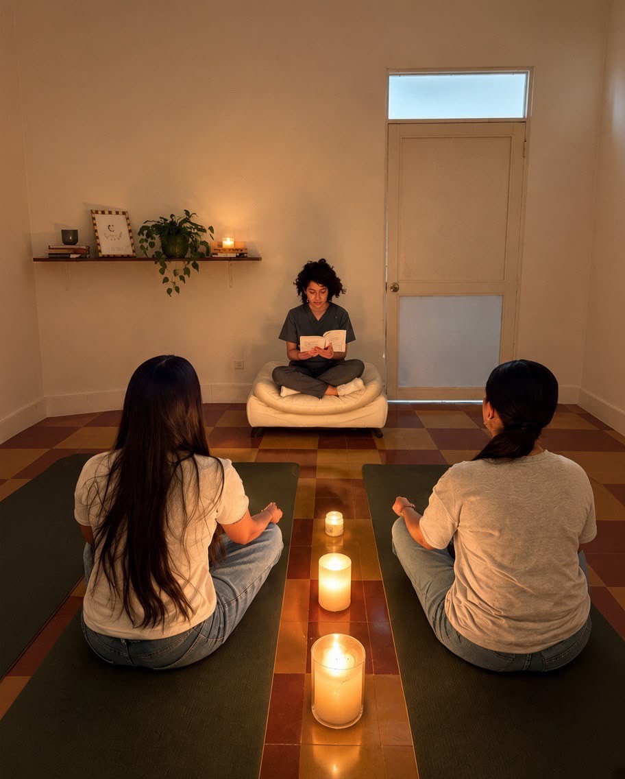 Encuentro de meditación en Casa LATIR